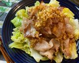 カリカリ豚バラキャベツの香味だれ作り方4写真