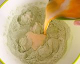 抹茶ウールロールパンあんこ入り作り方5写真