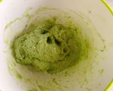 抹茶ウールロールパンあんこ入り作り方6写真