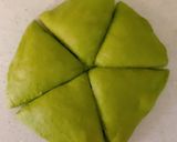 抹茶ウールロールパンあんこ入り作り方12写真