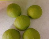 抹茶ウールロールパンあんこ入り作り方13写真