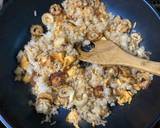 5分で完成！ちくわとレタスの炒飯♬作り方4写真