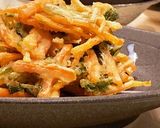 わさび菜の天ぷら作り方5写真