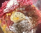 アボカド＆トマト＆チーズハンバーグ作り方3写真