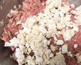 アボカド＆トマト＆チーズハンバーグ作り方5写真