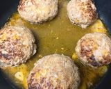 アボカド＆トマト＆チーズハンバーグ作り方11写真