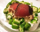 かつお&おくらのポン酢丼♡他作り方3写真