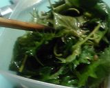 大葉・ごま油・醤油・にんにくうどん作り方3写真