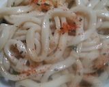 大葉・ごま油・醤油・にんにくうどん作り方7写真