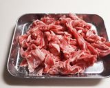 春キャベツと豚薄切り肉と厚揚げの味噌炒め作り方2写真