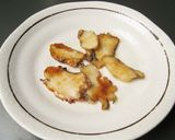 鮑もどき マイタケの根元のバター醤油炒め作り方3写真