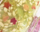 簡単カワイイ寒天パウダーお花見ゼリー作り方4写真
