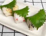簡単☆青じそ梅おにぎり☆大葉大量消費作り方10写真