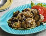 簡単♪やわらか鶏胸肉と茄子のユーリンチー作り方8写真