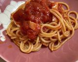 トマトパスタ(トマト缶で)作り方6写真