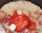 トマトピラフ＊まるごとトマト炊き込みご飯作り方5写真