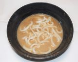 鶏豚そぼろの胡麻仕立てうどん作り方8写真