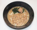鶏豚そぼろの胡麻仕立てうどん作り方9写真