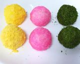 春の3色おにぎり~ 時々 串団子風 ~作り方6写真