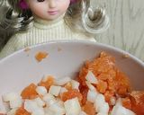 リカちゃん♡サーモンバーグ新玉ねぎ醤油で作り方4写真