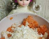 リカちゃん♡サーモンバーグ新玉ねぎ醤油で作り方6写真