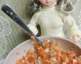 リカちゃん♡サーモンバーグ新玉ねぎ醤油で作り方8写真