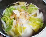 ♪新玉ねぎとあさりのスープ♪パセリもー作り方4写真