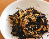 コストコ　椎茸クリスプとヒジキの煮物作り方8写真