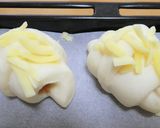 朝食ランチ♪HB簡単成形卵なしロールパン作り方12写真