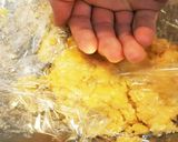 はかり不要！かわいいメロンパン風クッキー作り方7写真