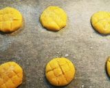はかり不要！かわいいメロンパン風クッキー作り方11写真