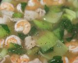 海老と青梗菜の中華餡風作り方6写真