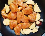 鶏むね肉1枚でご馳走♪ワンパンタッカルビ作り方4写真