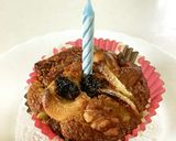 全粒粉と米粉の素朴なカップマフィンケーキ作り方10写真