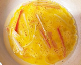 とろーり美味しい♪半熟卵のカニ玉うどん作り方4写真