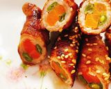 超簡単♡いんげんと人参の肉巻き♡お弁当に作り方5写真