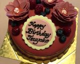 妻の誕生日ケーキ 2021作り方70写真
