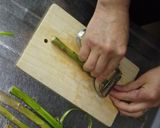 アスパラの油揚げ巻き!精進料理として考案作り方1写真