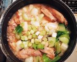 簡単☆具沢山の手羽先スープ作り方6写真