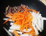焼き肉屋さんの食べるスープ★残った牛肉作り方2写真
