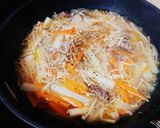 焼き肉屋さんの食べるスープ★残った牛肉作り方4写真