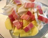 レンチン トロ〜リ簡単カルボナーラポテト作り方2写真