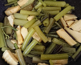 ふきとわらびと筍の煮物☆春の煮物☆香り作り方7写真