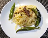 万願寺とうがらしのペペロンチーノ作り方9写真