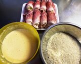 キャベツ巻き巻きかさ増しミルフィーユカツ作り方3写真
