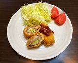 キャベツ巻き巻きかさ増しミルフィーユカツ作り方7写真