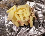 簡単低糖質！アボカドのカニマヨチーズ焼き作り方4写真