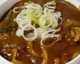 残ったカレーを洋風にクリームカレーうどん作り方4写真