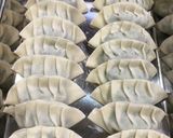 小松菜で豚、鶏の2種類のあっさり餃子作り方6写真