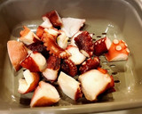 たこと枝豆と塩昆布の炊き込みご飯♪作り方1写真